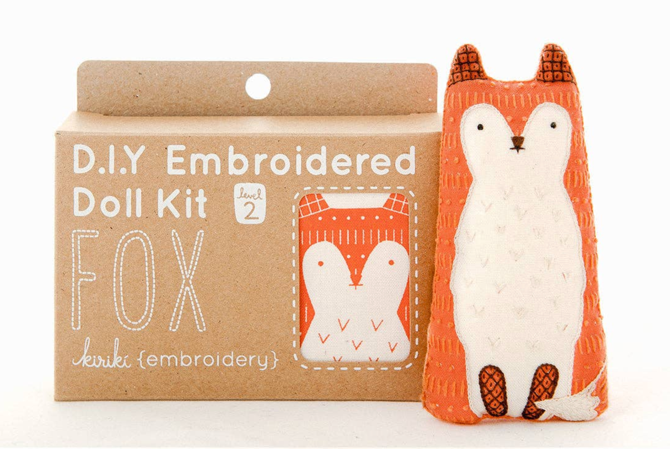 DIY Embroidery Doll Kit