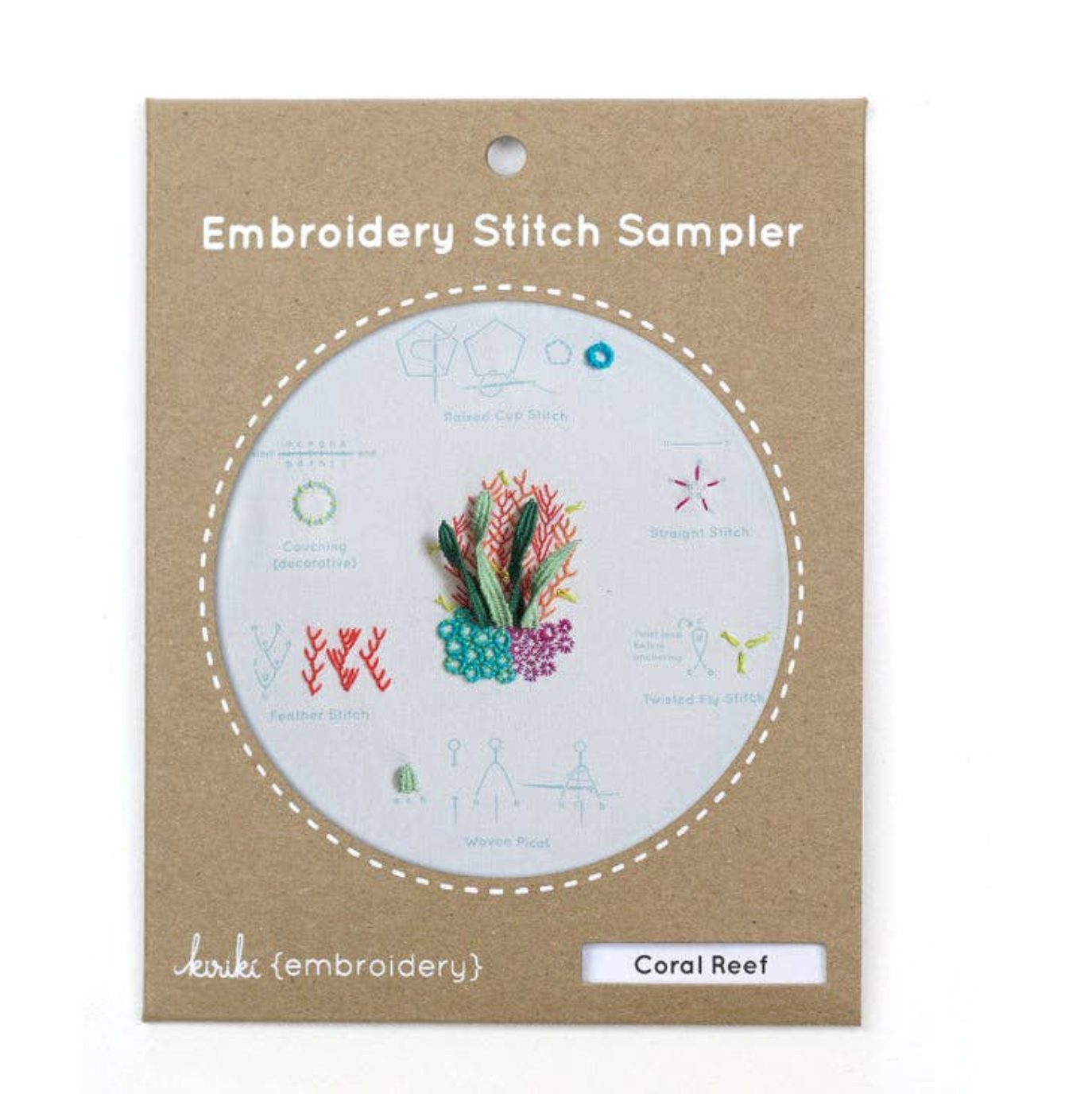 Embroidery Stitch Samplers by Kiriki Press