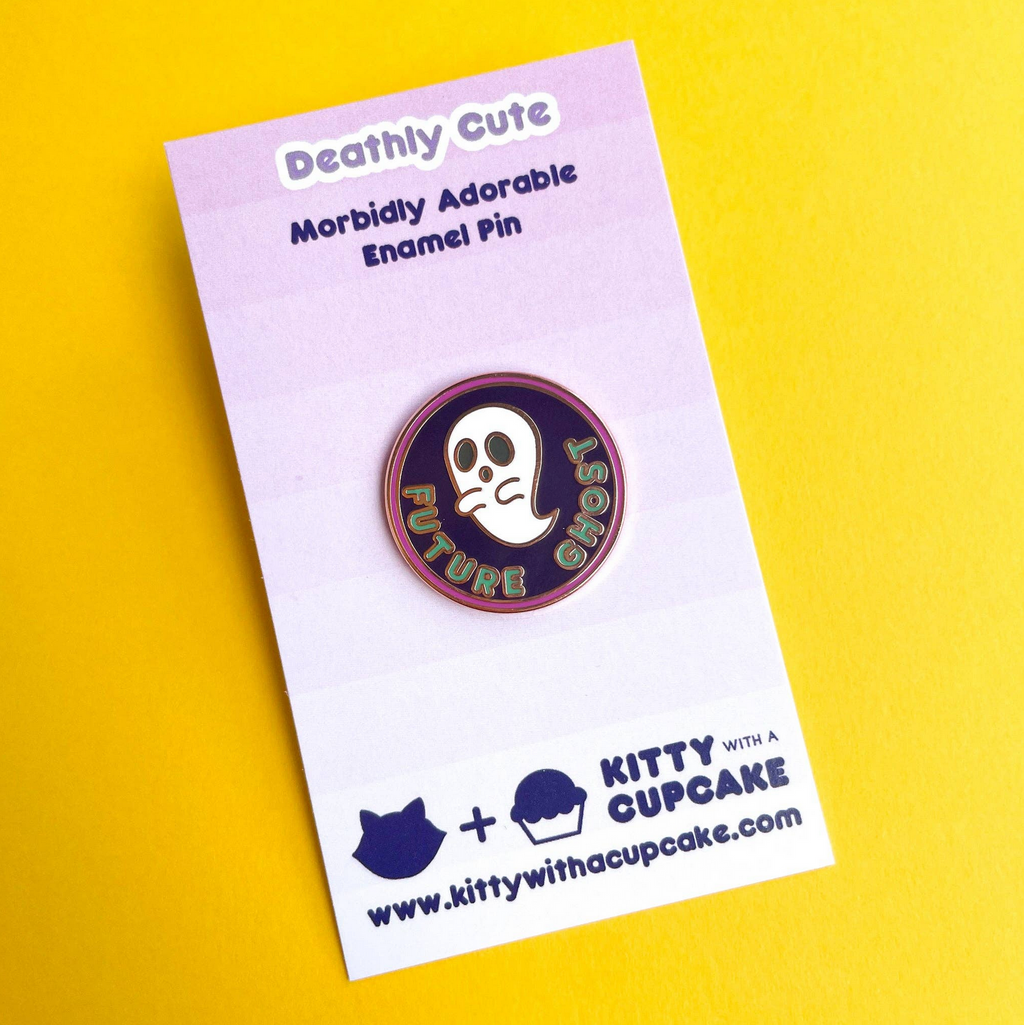 Future Ghost Enamel Pin