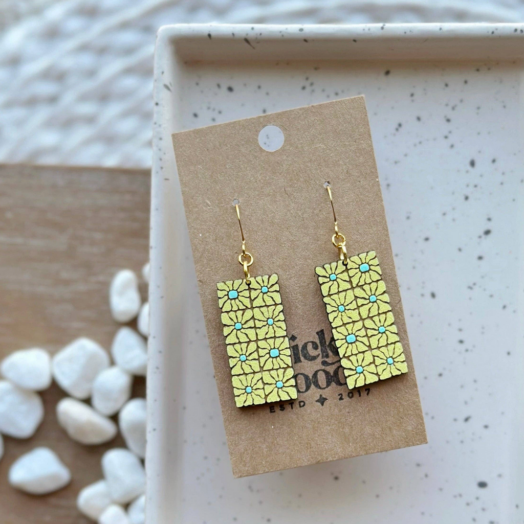 Funky Flowers Earrings