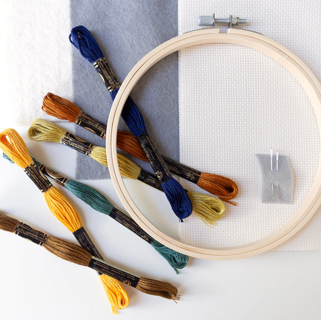 Floweret Cross Stitch Kit