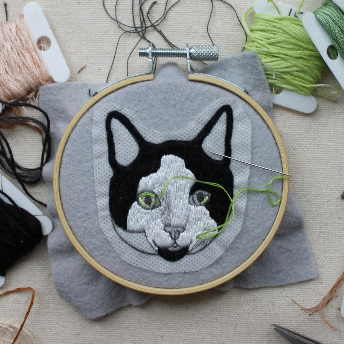 Turn Your Pet Into an Embroidered Patch Feb 28th 4:30-6:30pm