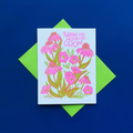 Thanks Growth Parent - Mentor Risograph Card