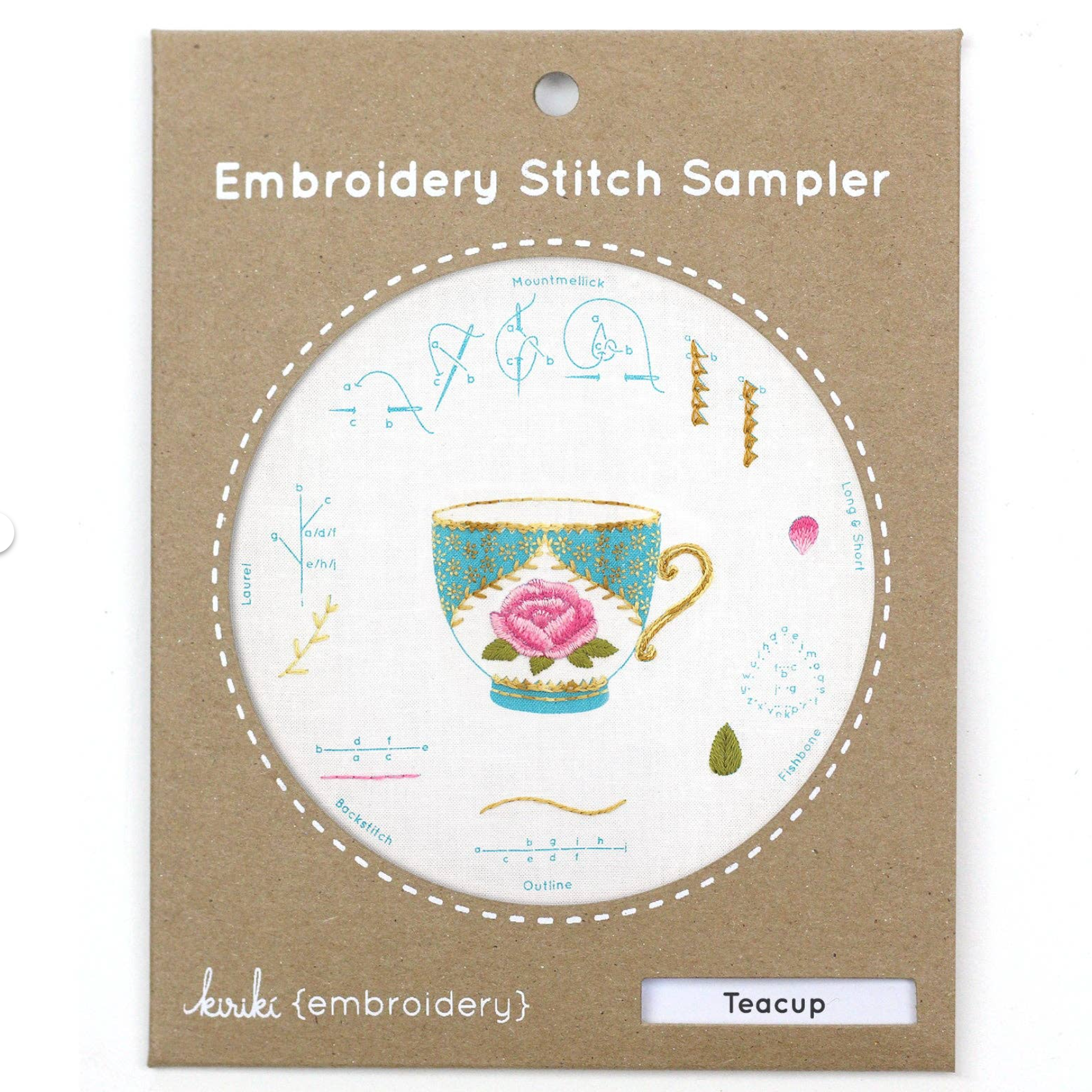 Embroidery Stitch Samplers by Kiriki Press