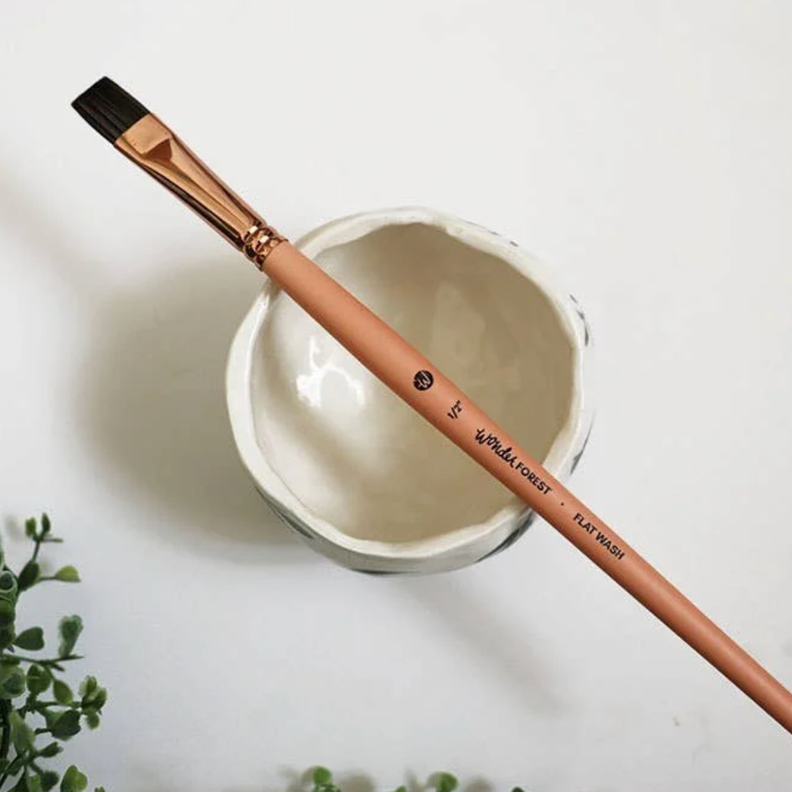 1/2″ Flat Wash Deluxe Watercolor Brush