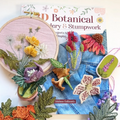3D Botanical Embroidery & Stumpwork