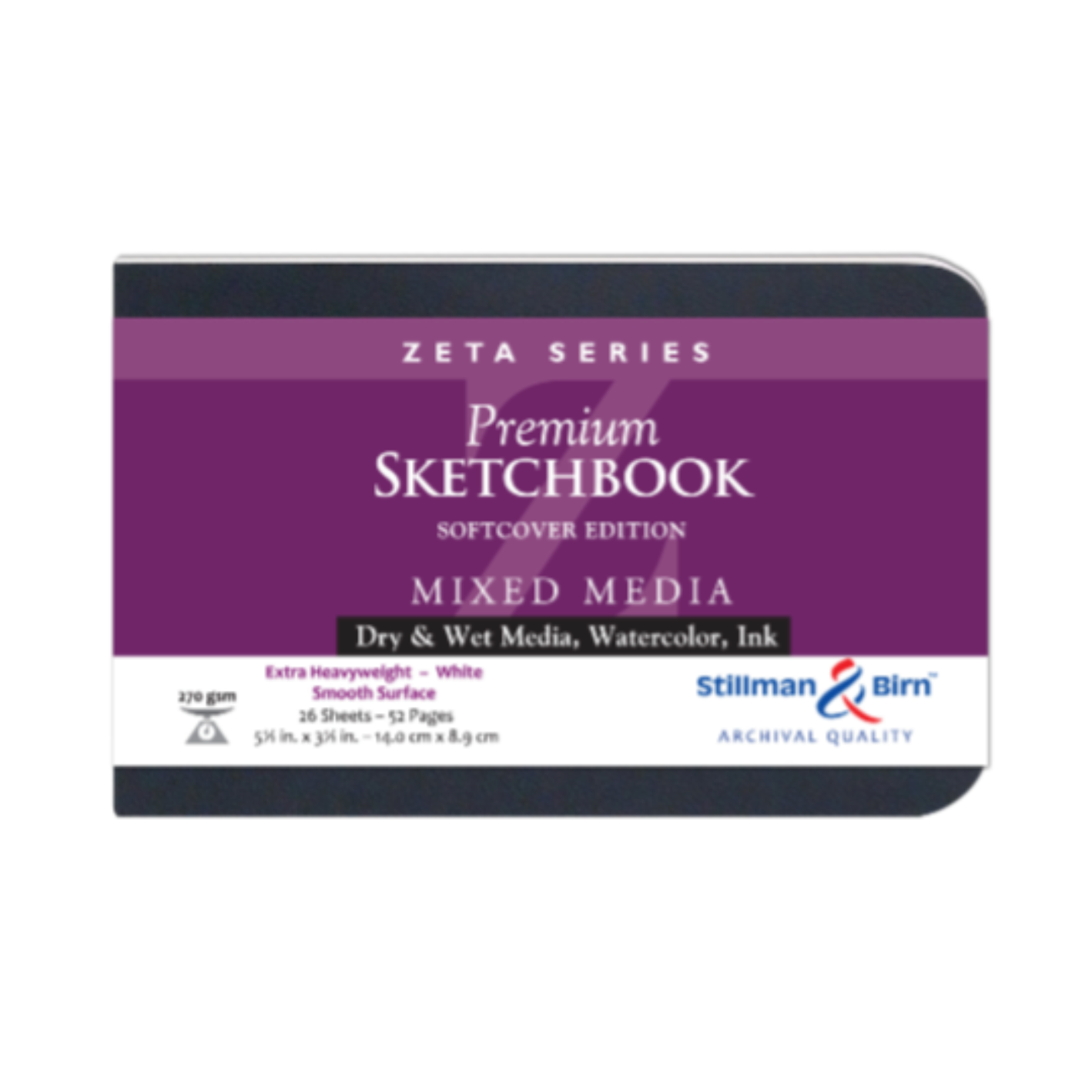 Stillman & Birn Mixed Media Sketchbook -Zeta Series