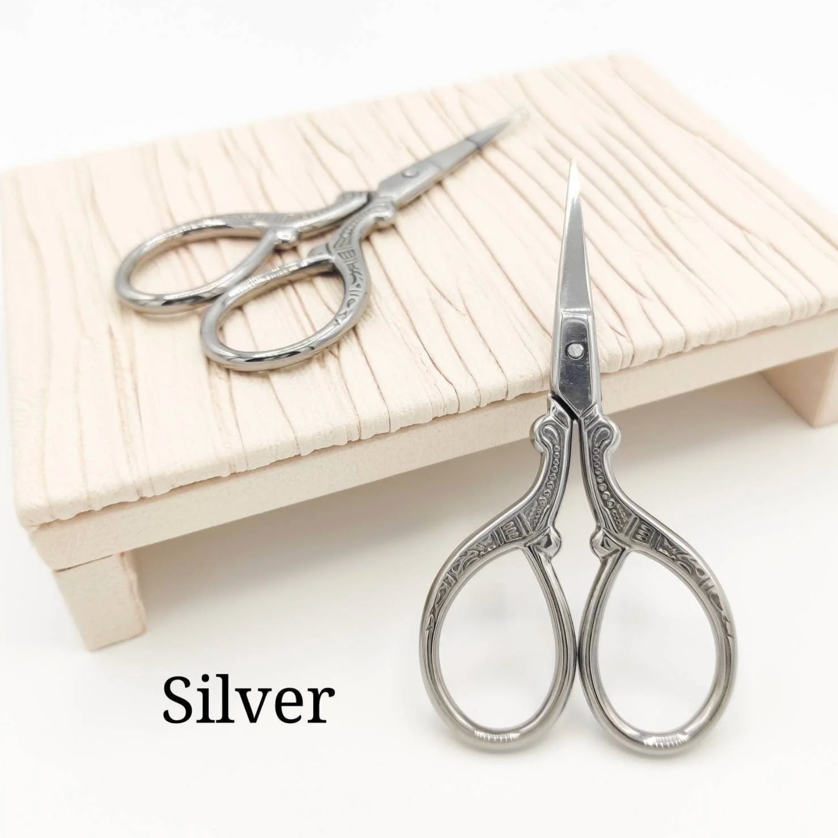 Silver and Gold scissors