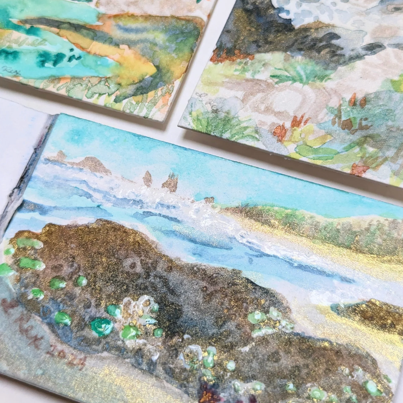 Mini Watercolor Landscapes March 7th 2-4pm