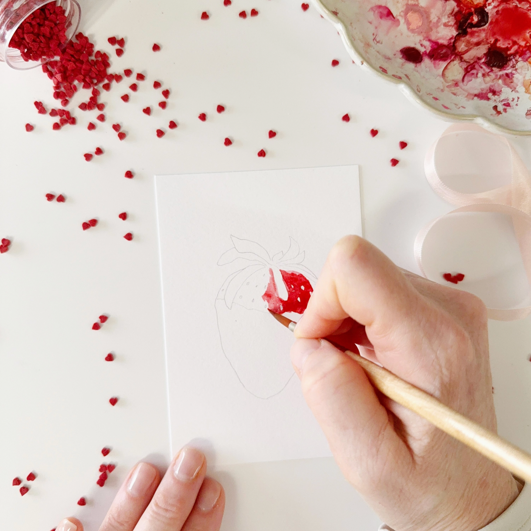 Emily Lex Sweet Treat Paintable Valentines