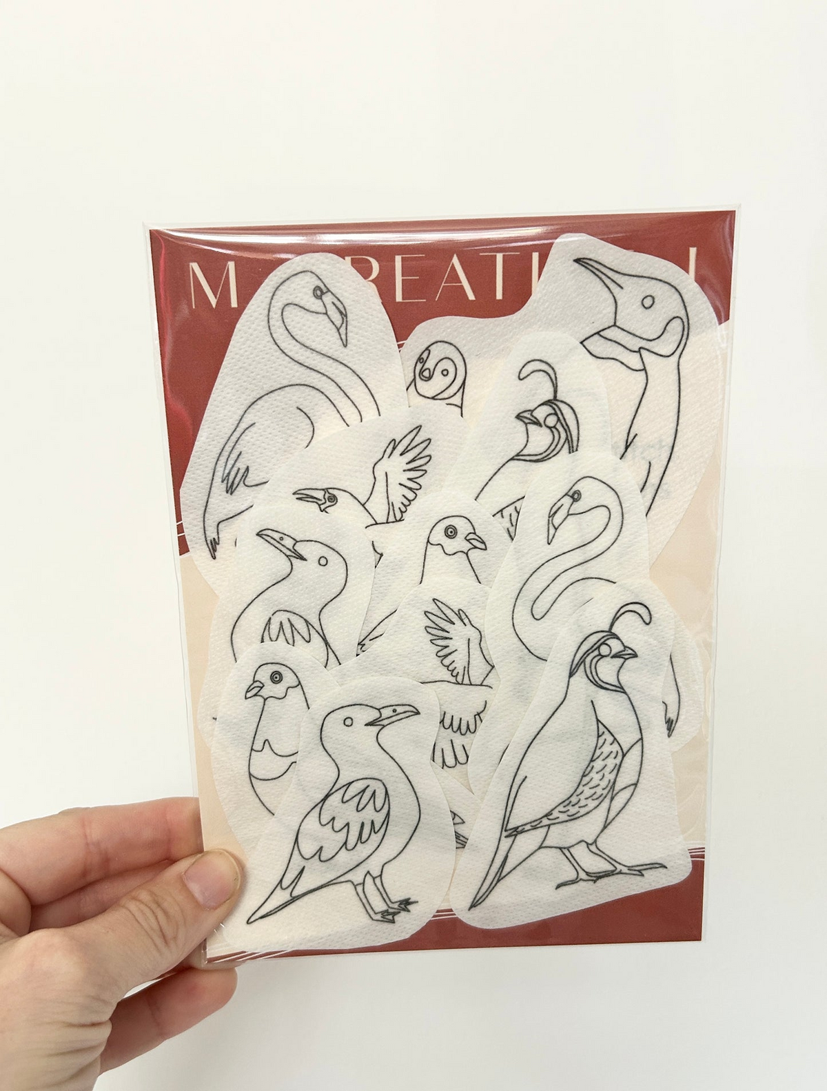 Odd Birds Stick and Stitch Embroidery Patterns