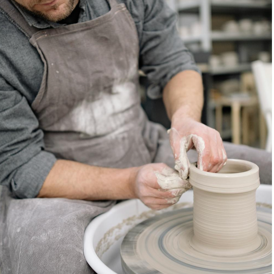 2hr Intro to Wheel Throwing Private Session