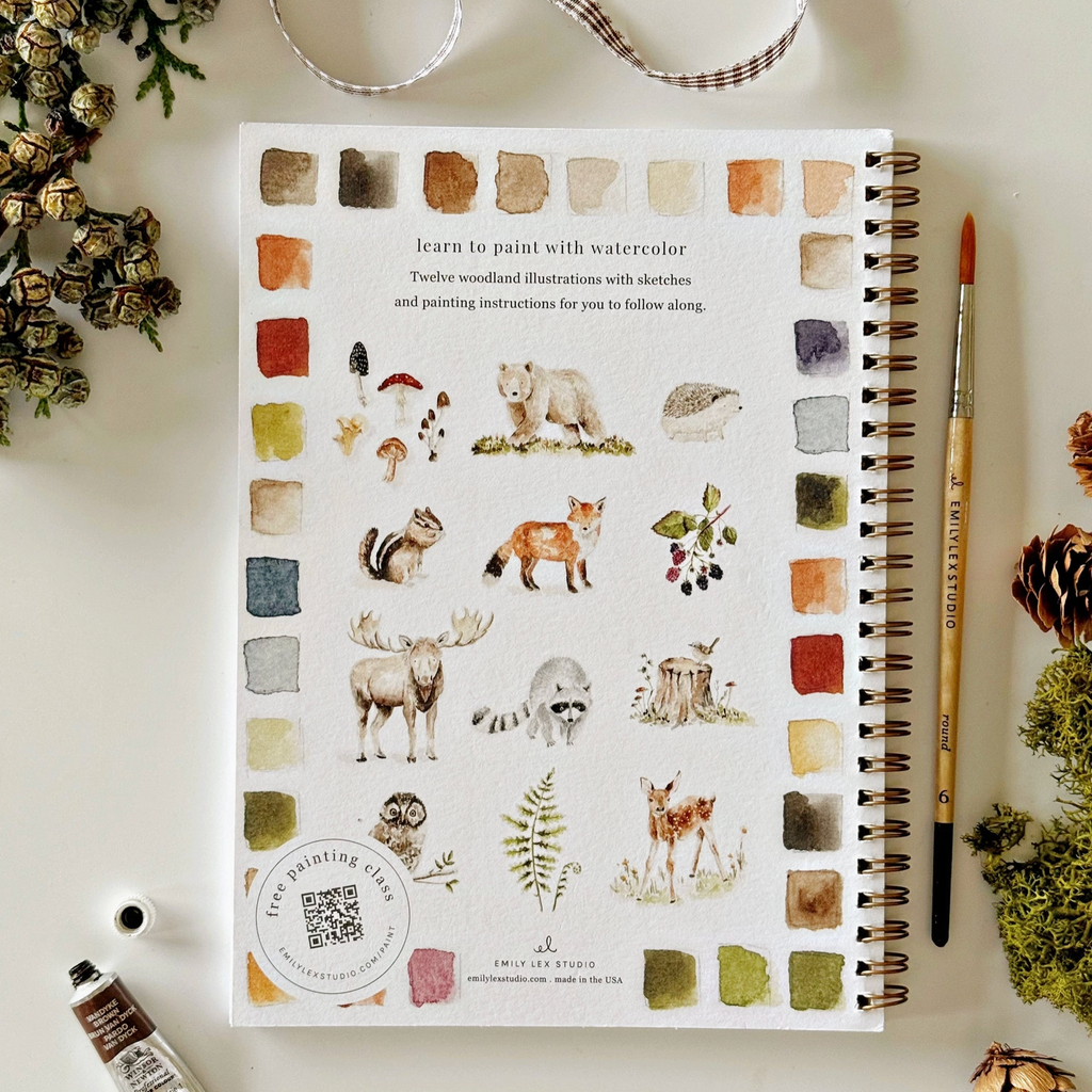 Emily Lex Watercolor Workbook