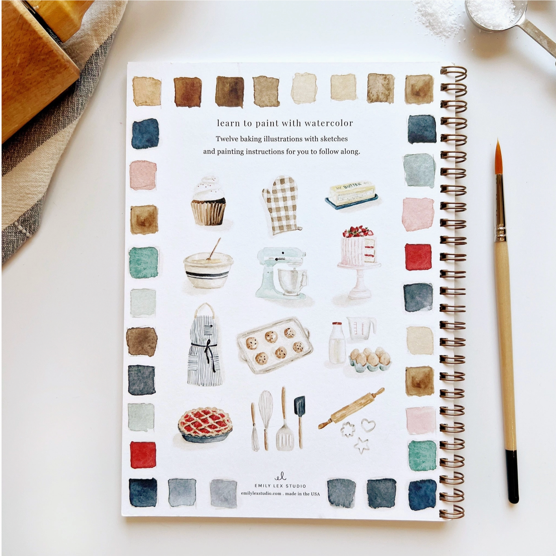 Emily Lex Watercolor Workbook