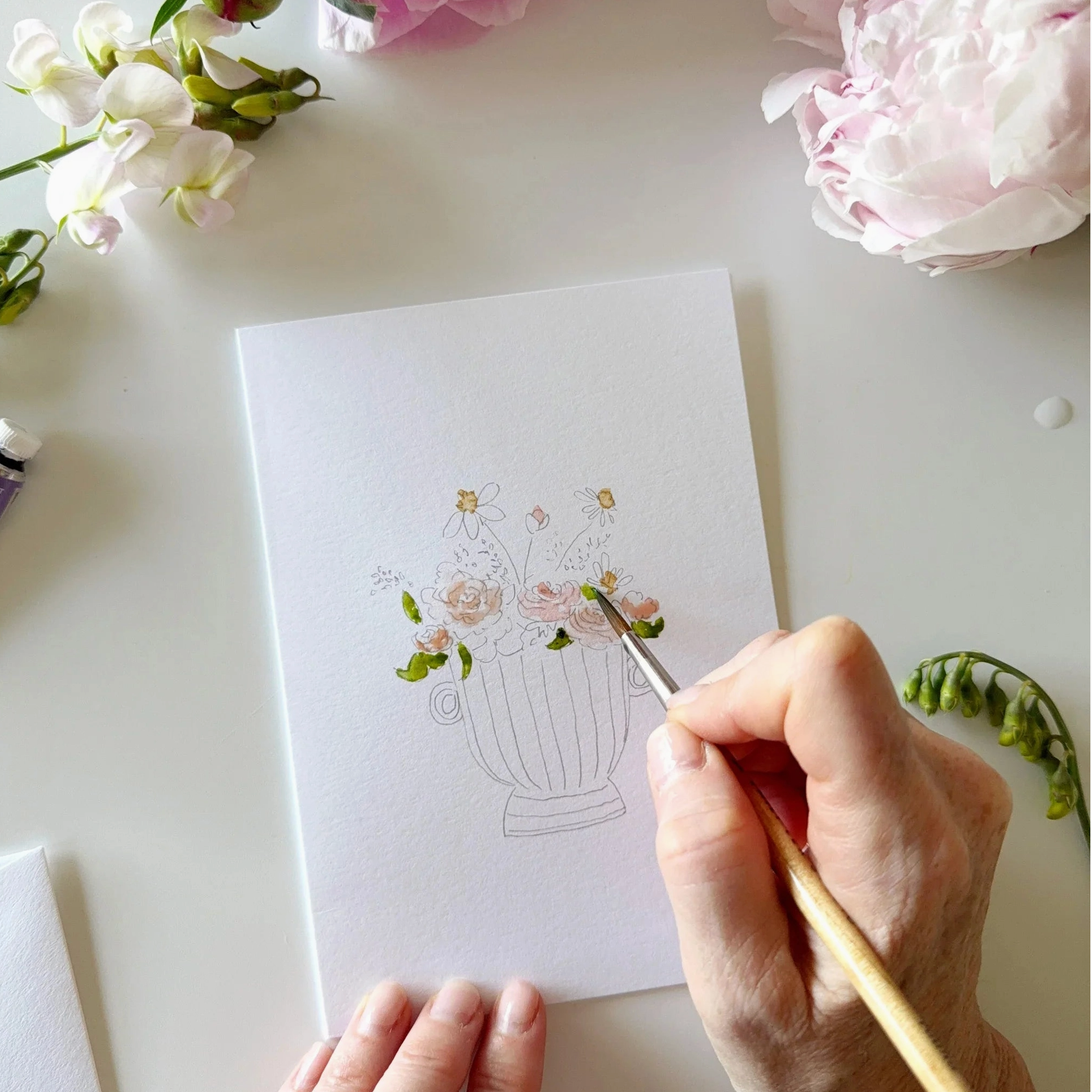 Emily Lex Paintable Notecards