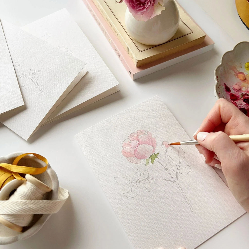 Emily Lex Paintable Notecards