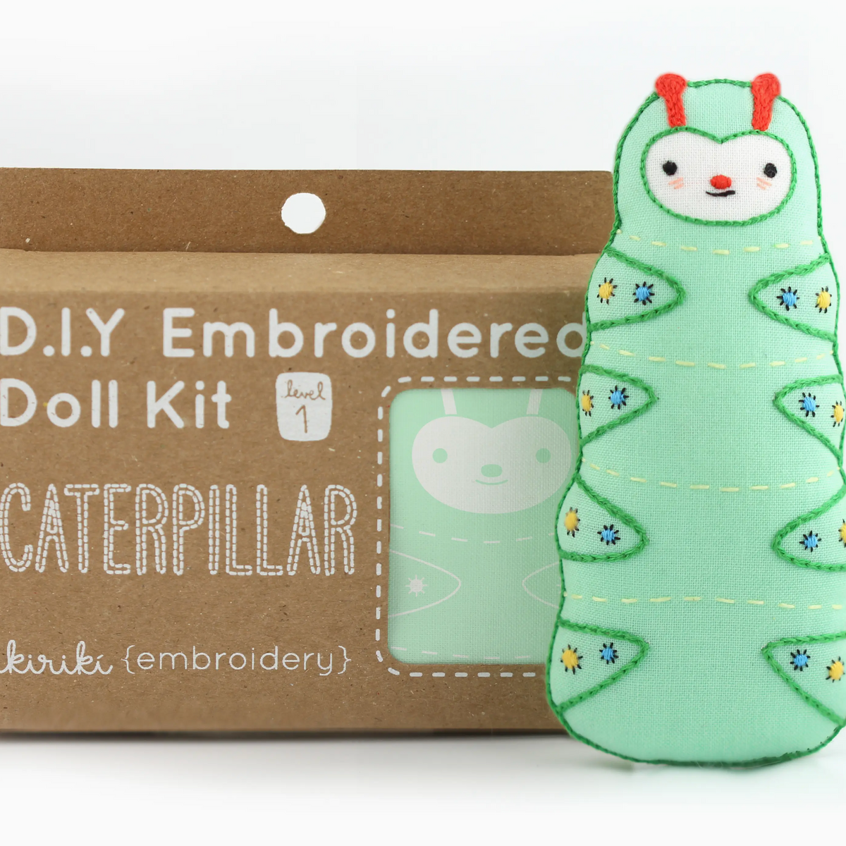 DIY Embroidery Doll Kits by kiriki press