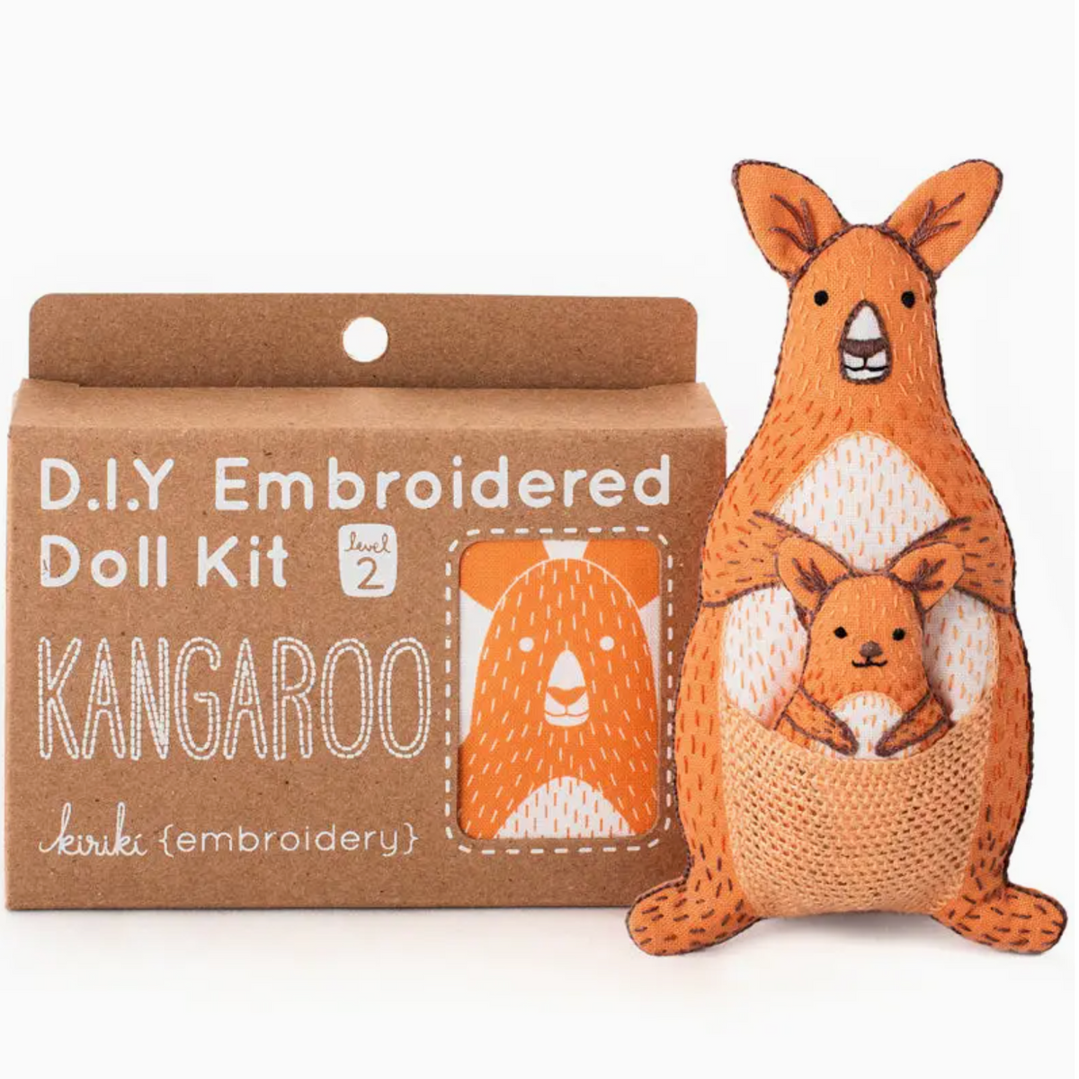 DIY Embroidery Doll Kits by kiriki press