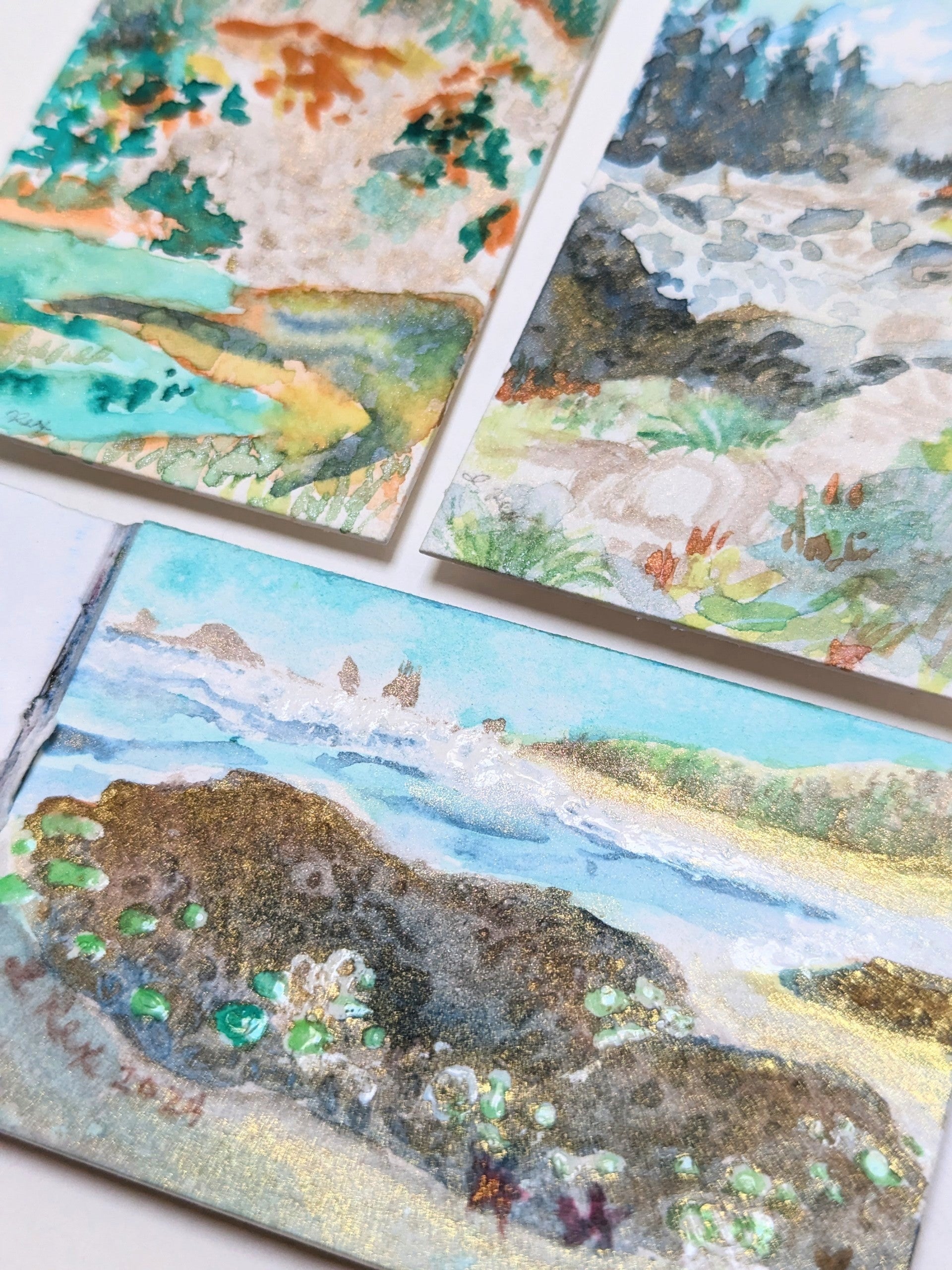 Mini Watercolor Landscapes Nov 14th 12-2pm