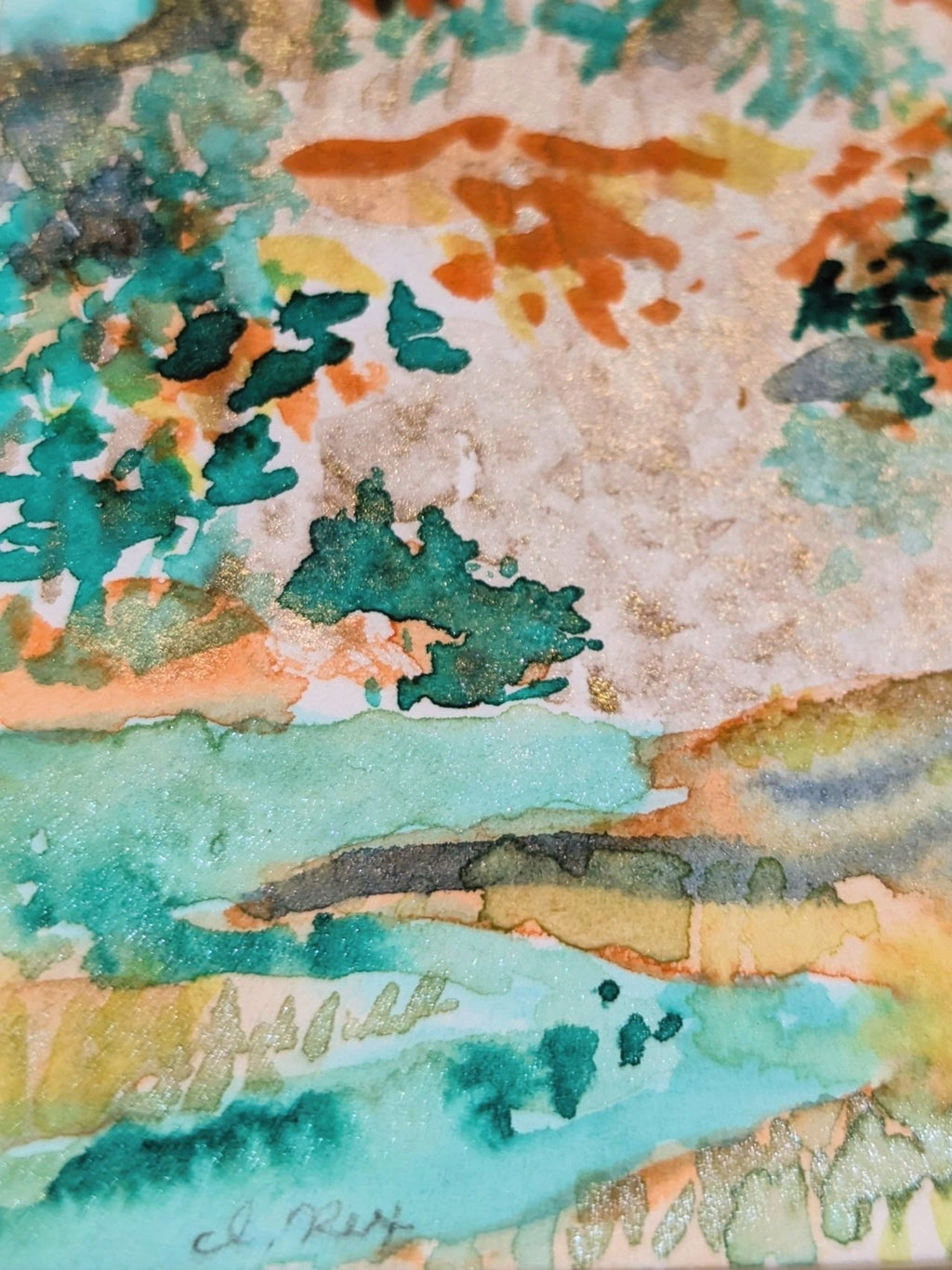 Mini Watercolor Landscapes Nov 14th 12-2pm
