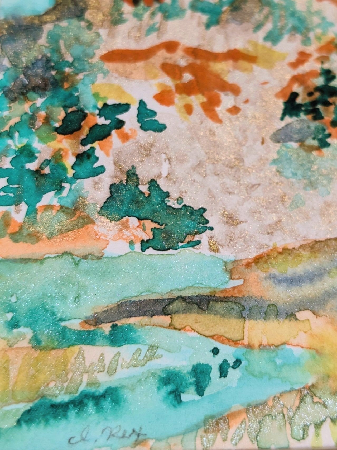 Mini Watercolor Landscapes Nov 14th 12-2pm