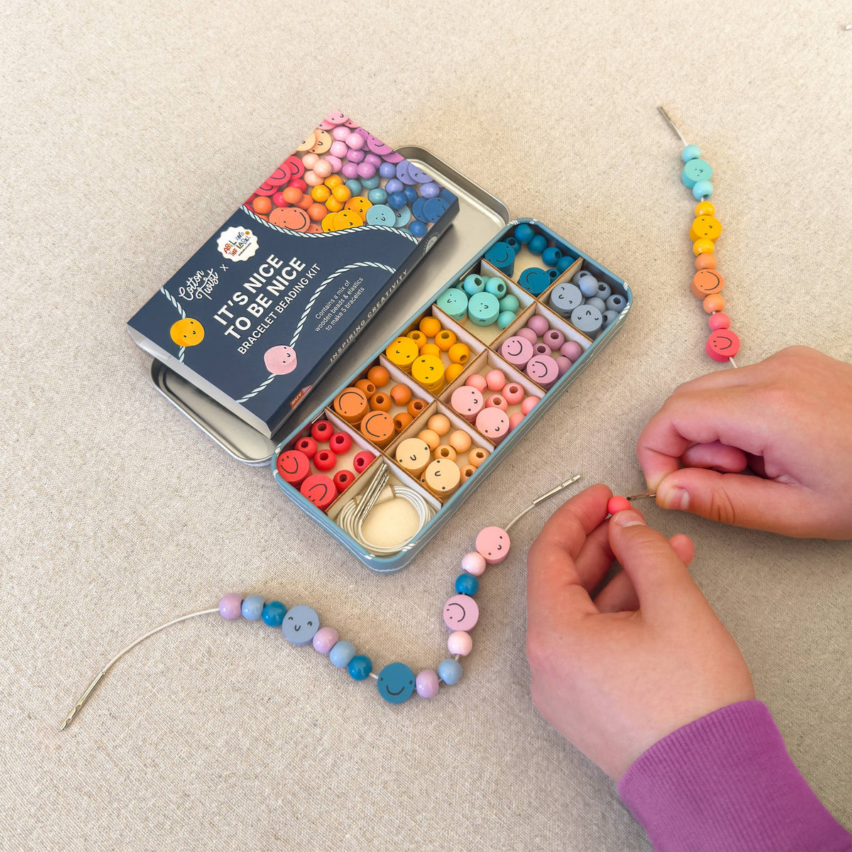 It's Nice To Be Nice Bracelet Beading Gift Kit
