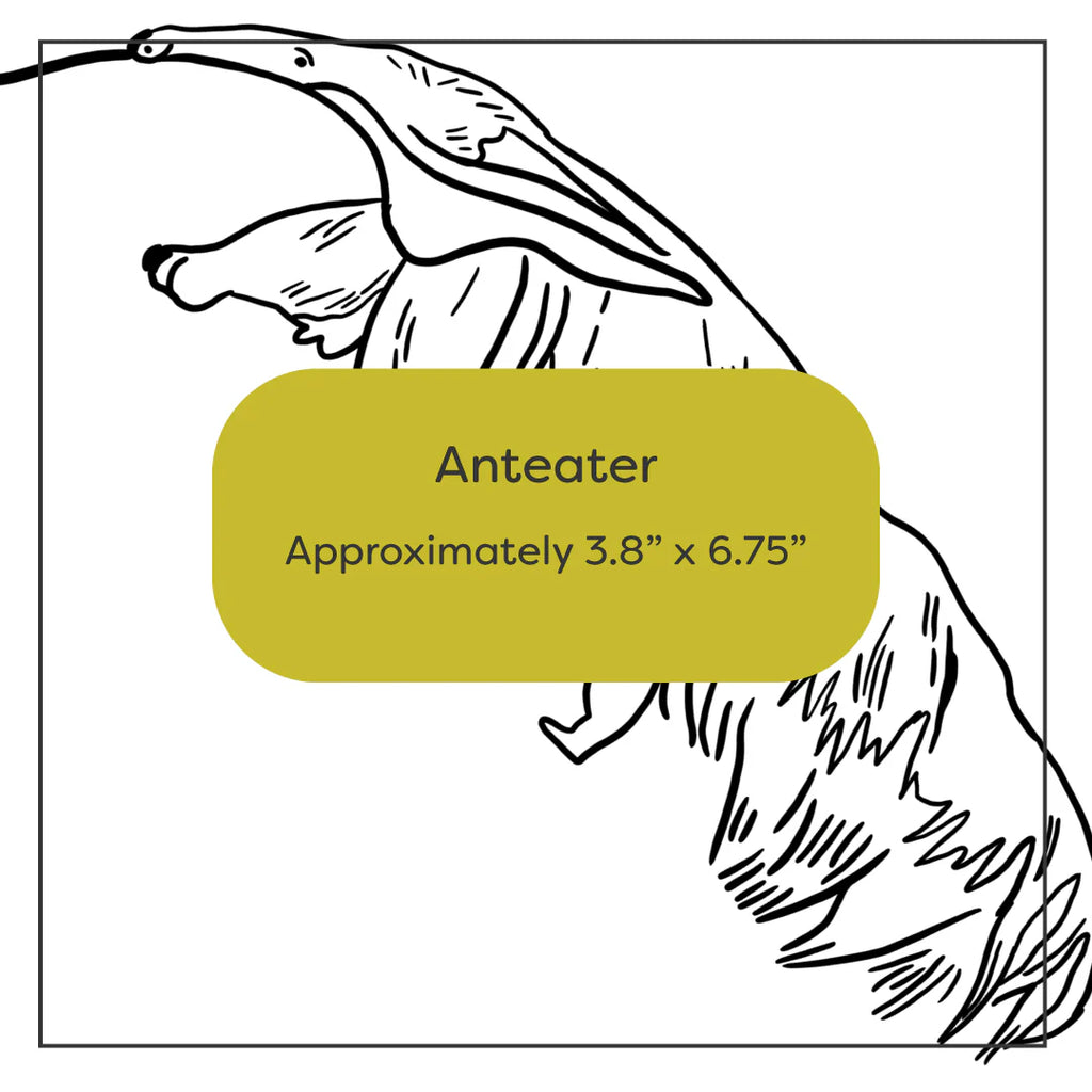 Wild Animal Embroidery Stick-and-Stitch Pattern Packs