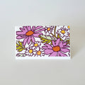 Daisy Flower Mini Note Card, Florist Gift Tag