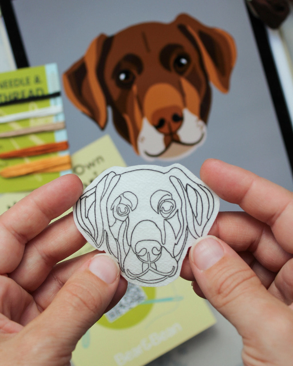 From Pet to Patch: Turn Your Pet Into an Embroidered Patch Nov 7th 2-4pm