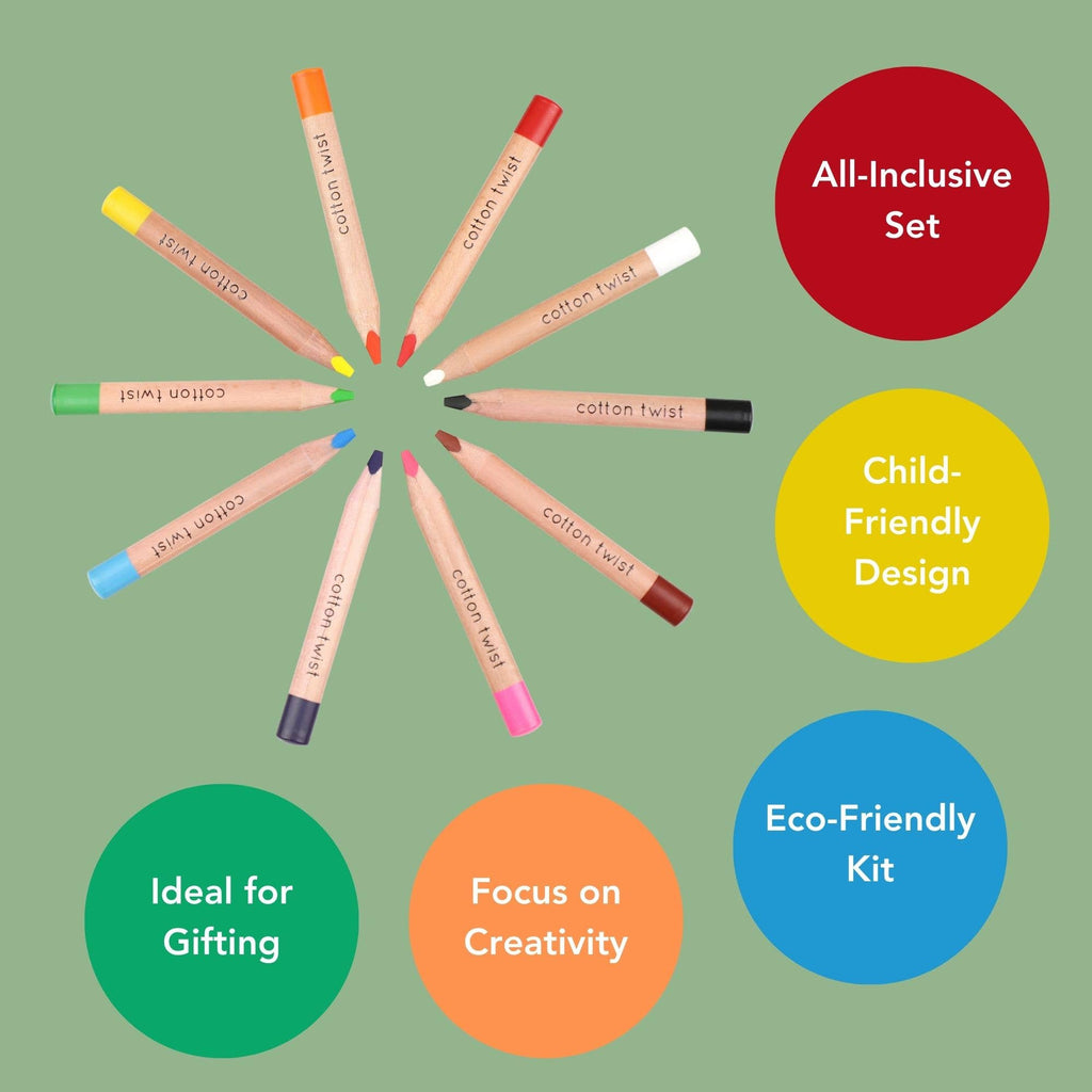 Bright Mix Watercolor Pencils Set