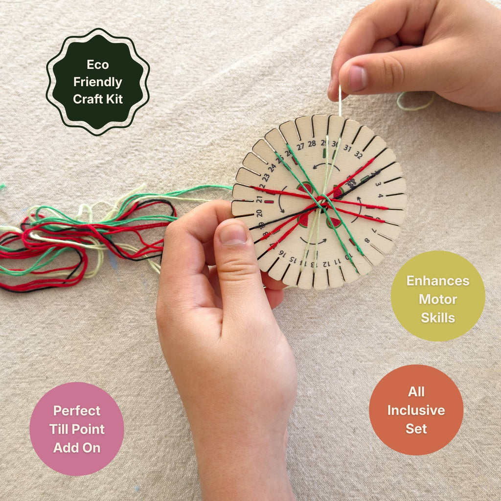 Make Your Own Watermelon Kumihimo Bracelet Kit