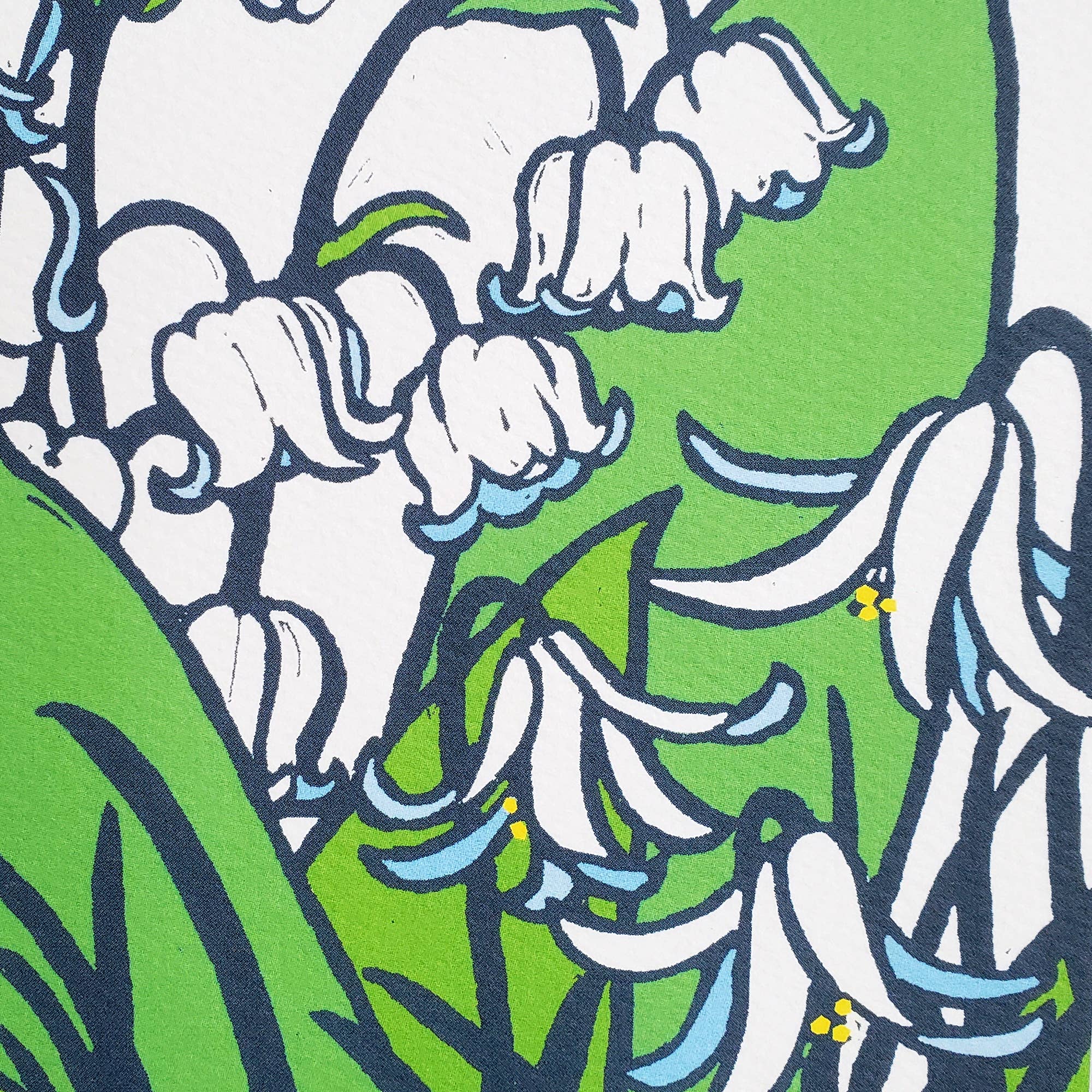 Spring Lily of the Valley Note Card / Greeting Card