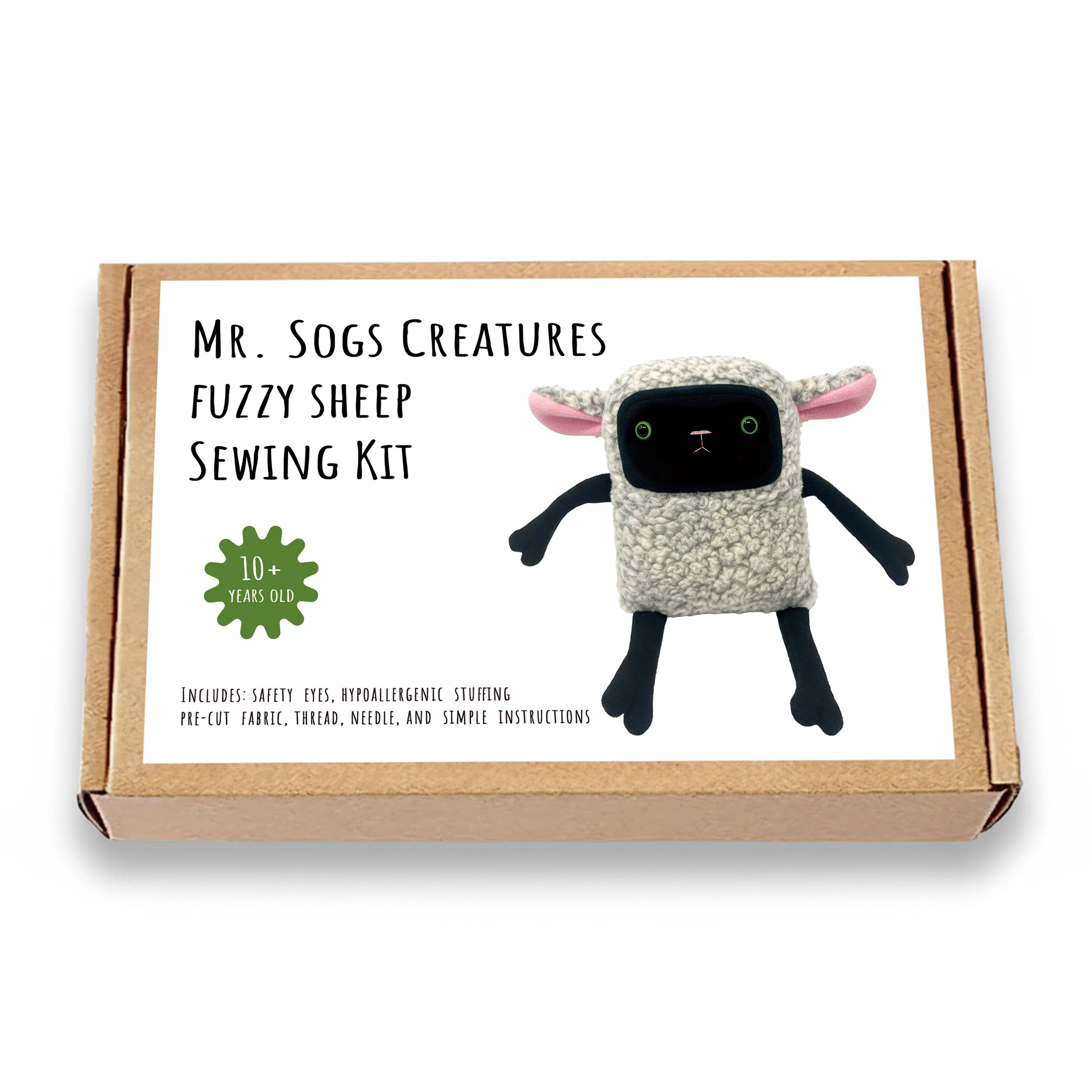 Fuzzy Sheep DIY Plush Sewing Kit