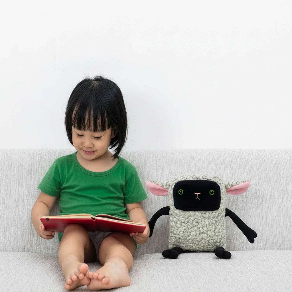 Fuzzy Sheep DIY Plush Sewing Kit