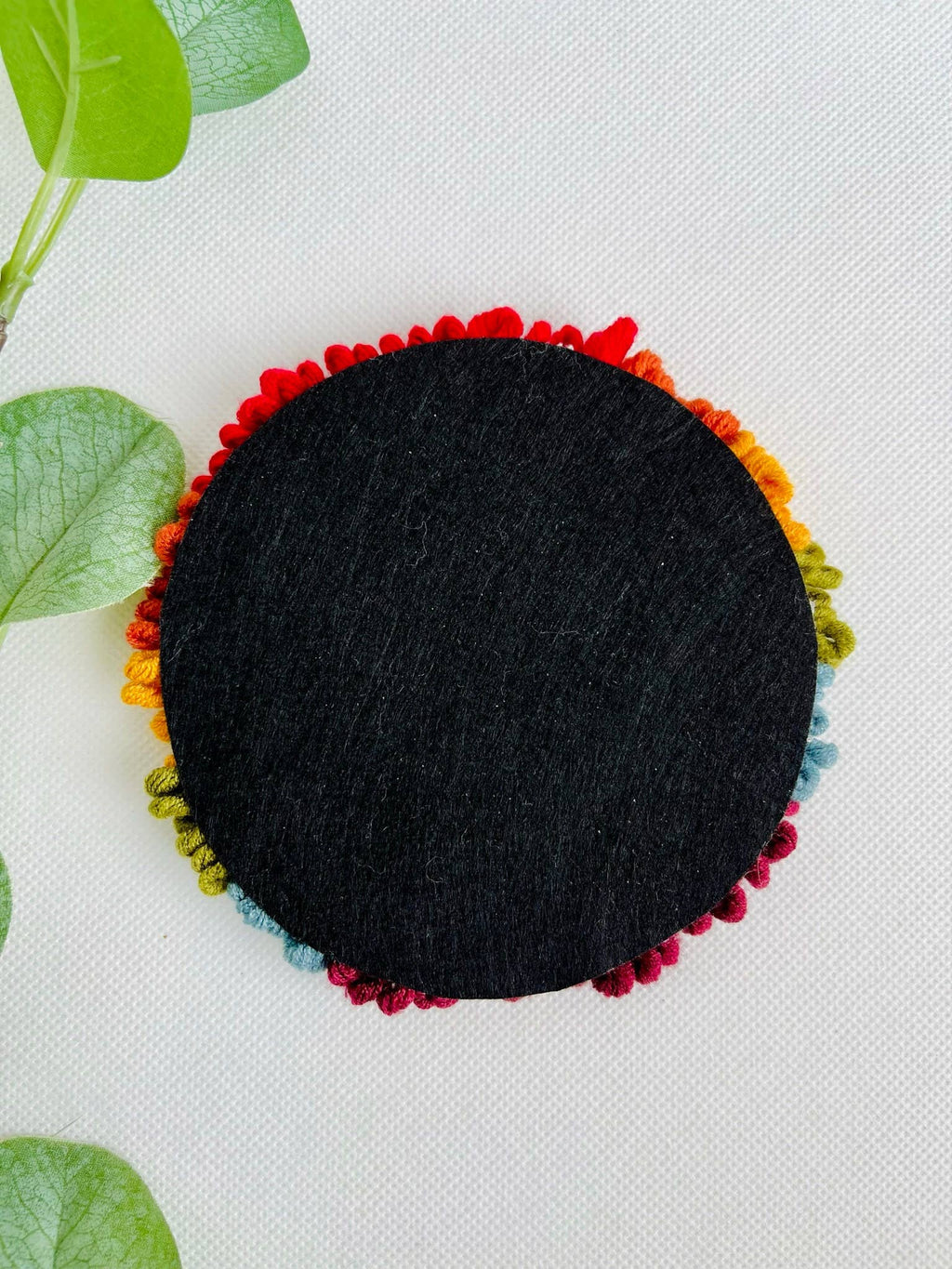 Blue Evil Eye Punch Needle Rug Kit for Beginners
