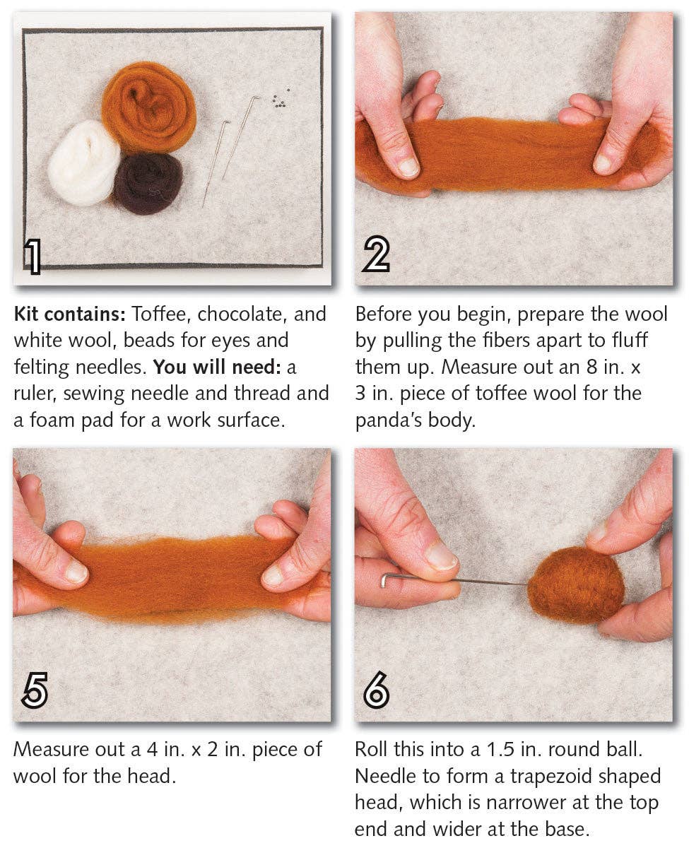 Woolpets Felting Kits