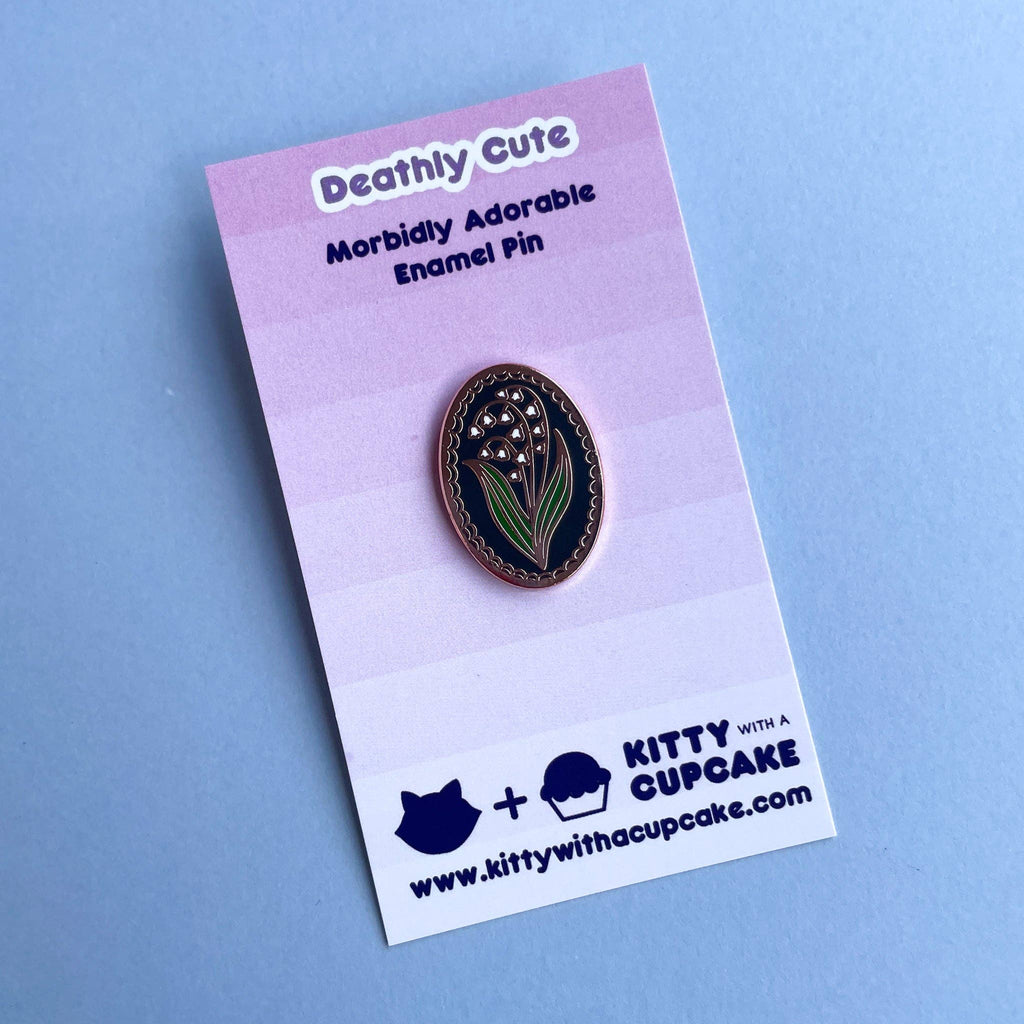Lily of the Valley Enamel Pin