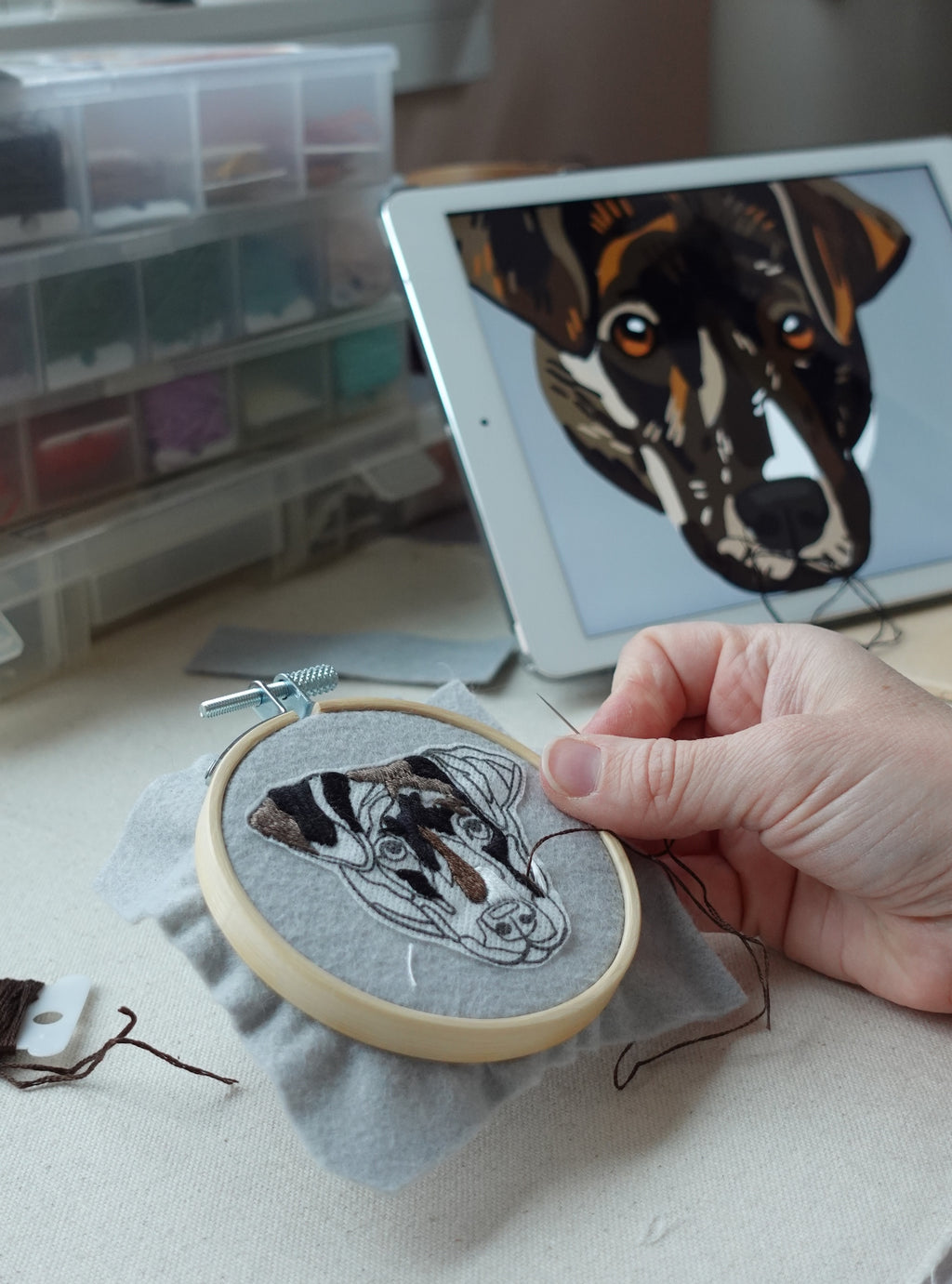 From Pet to Patch: Turn Your Pet Into an Embroidered Patch Nov 7th 2-4pm