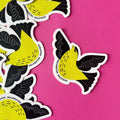Washington State Goldfinch - Souvenir Vinyl Sticker
