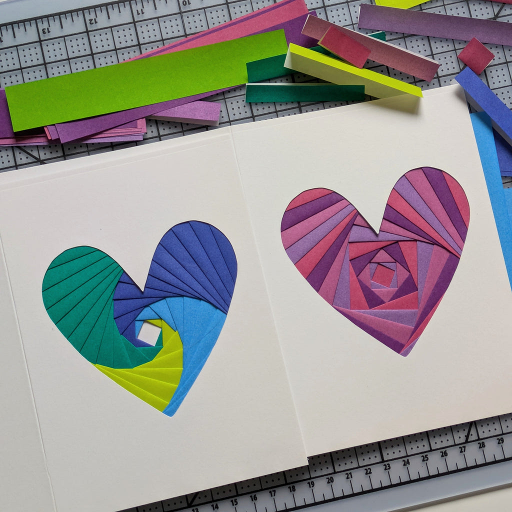 Iris Folding Heart Cards Feb 1st 1-2:30pm