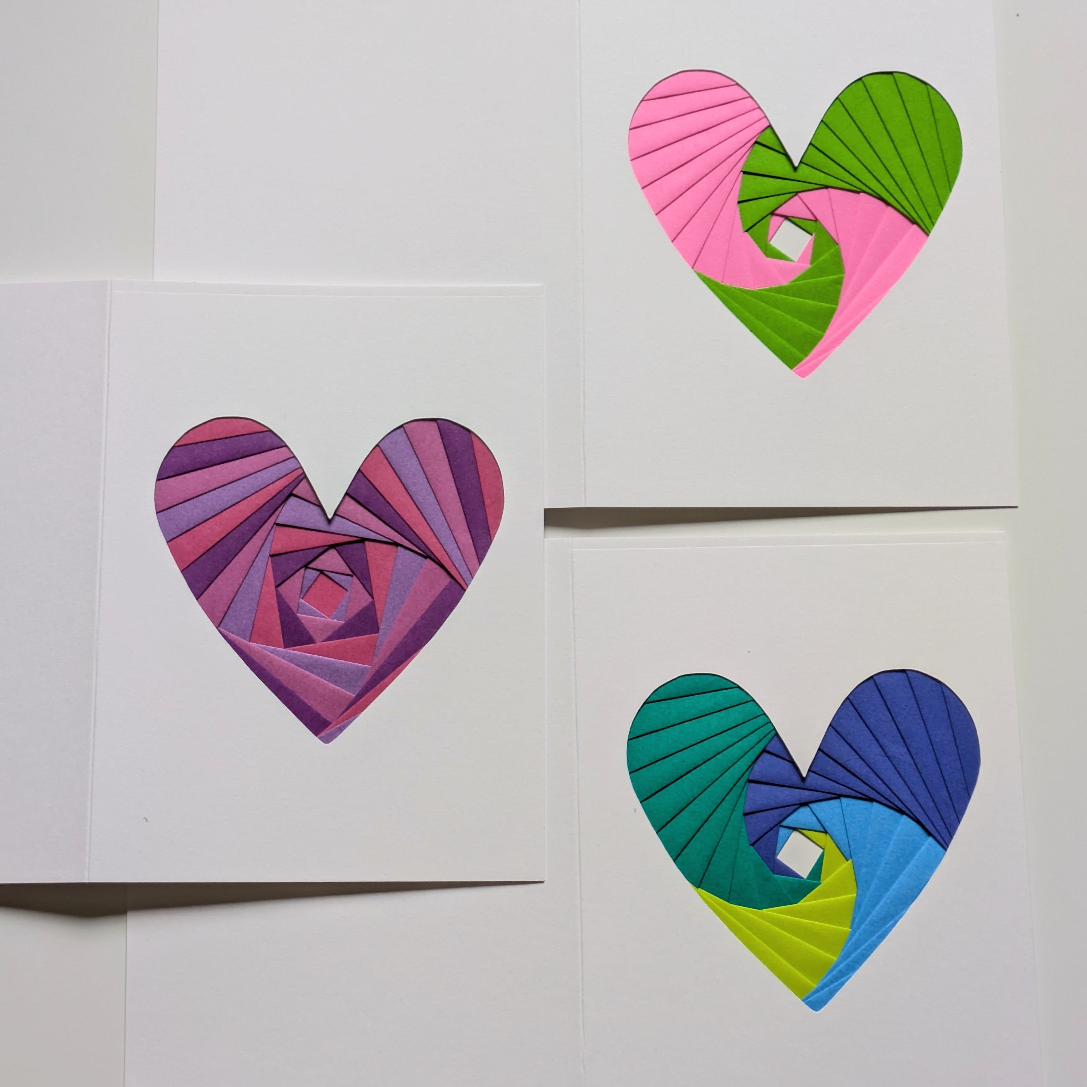 Iris Folding Heart Cards Feb 1st 1-2:30pm