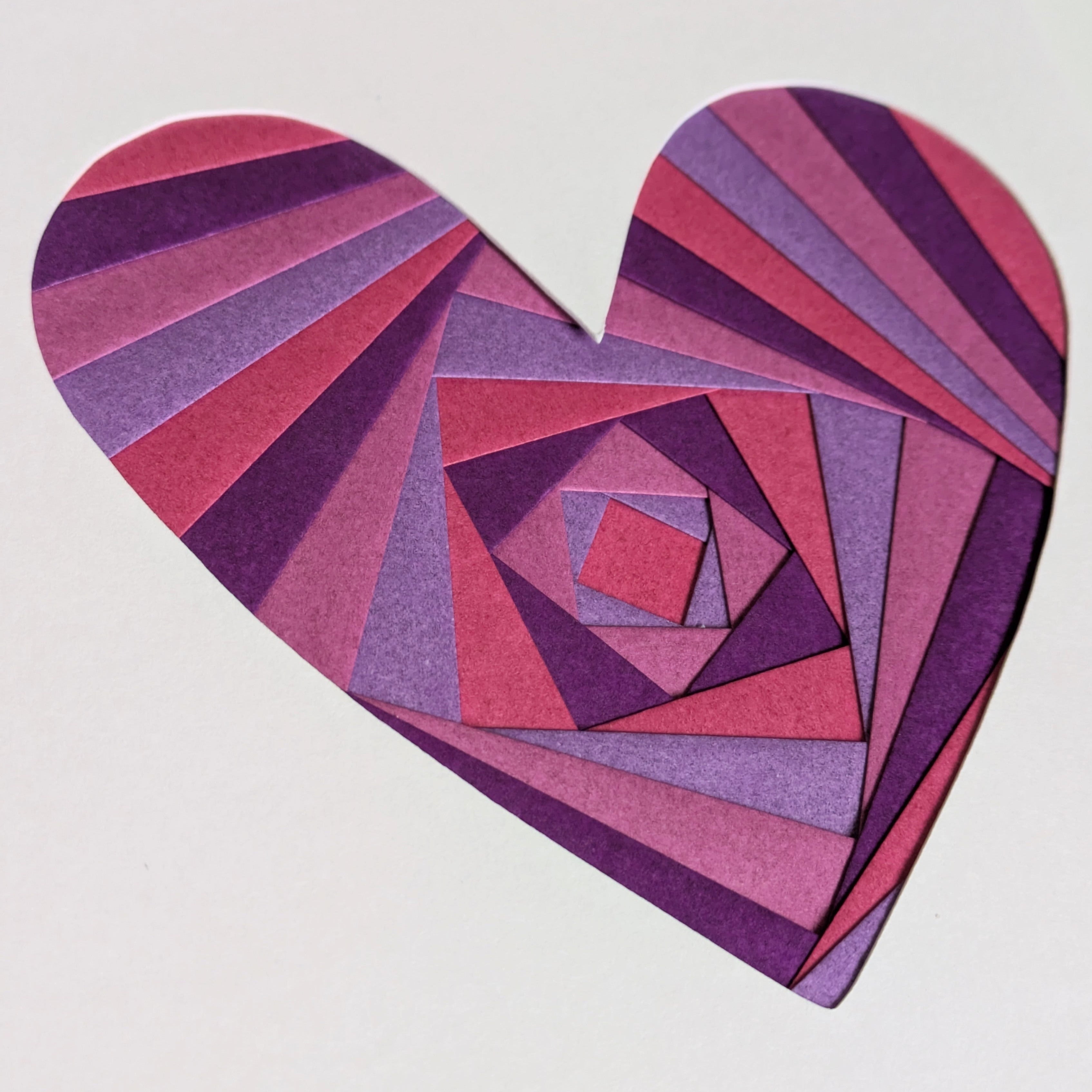 Iris Folding Heart Cards Feb 1st 1-2:30pm