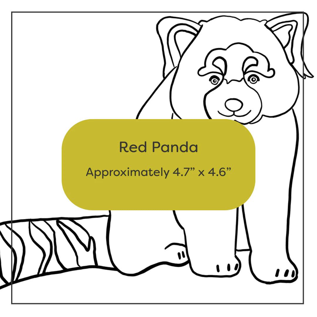 Wild Animal Embroidery Stick-and-Stitch Pattern Packs