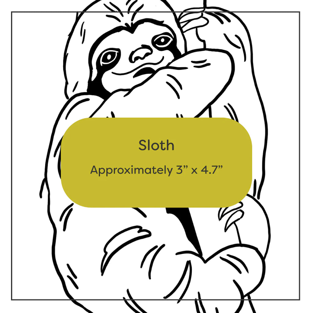 Wild Animal Embroidery Stick-and-Stitch Pattern Packs
