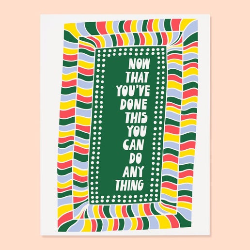 You Can Do Anything Card